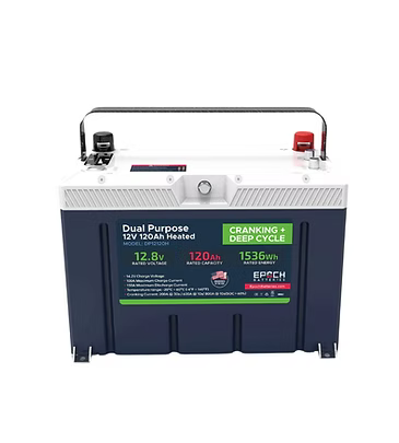 12V 120Ah Pro Series - LiFePO4 Cranking & Deep Cycle Lithium Battery
