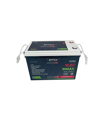12V 300Ah Essential Series - Bluetooth & Heated LiFePO4 Battery