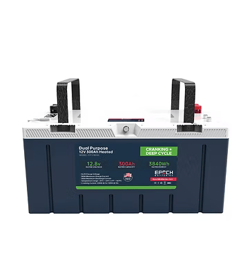 12V 300Ah Pro Series - LiFePO4 Cranking & Deep Cycle Lithium Battery (Dual Purpose)