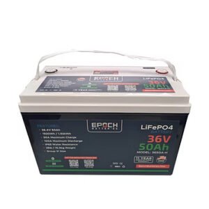 36V 50Ah Essential Series - Bluetooth & Heated LiFePO4 Battery